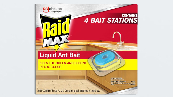 Raid Max Liquid Ant Bait 4 Pack