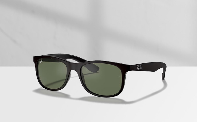 Ray Ban Kids Rectangular Sunglasses on the Table