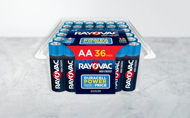 Rayovac High Energy AA Batteries AAA Batteries