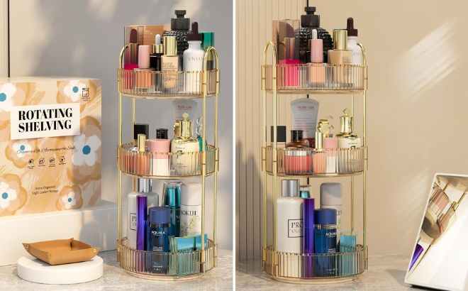 Rotating Makeup Organizer 1