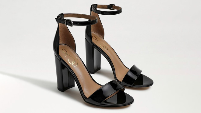 Sam Edelman Womens Robyn Black Sandals