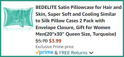 Satin Pillowcase 2 Pack Summary