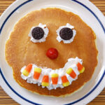 Scary Face Pancakes