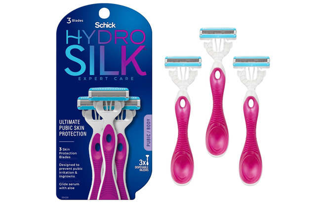 Schick Hydro Silk Disposable Razors