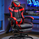 Seenda Ergonomic Gaming Chair with Footrest