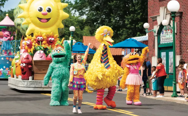 Sesame Place Street Philadelphia