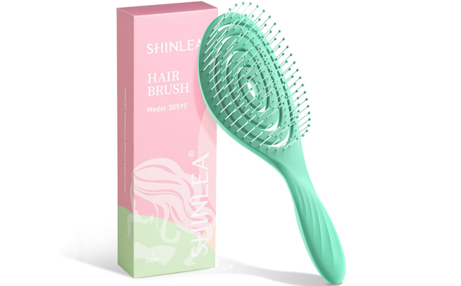 Shinlea Detangling Wet Dry Spiral Hair Brush