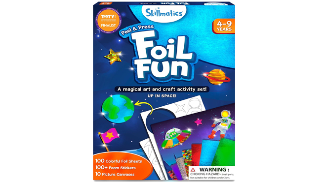 Skillmatics Foil Fun Space Art Craft Activity