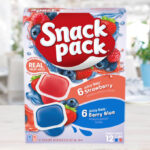 Snack Pack Strawberry Berry Blue Juicy Gels 12 Count