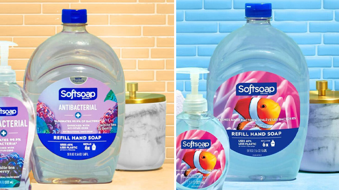 Softsoap Antibacterial Liquid Hand Soap Refills