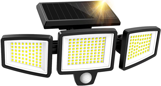 Solar Motion Sensor Outdoor Light