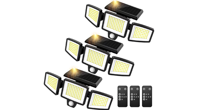 Solar Outdoor Lights 3 Pack