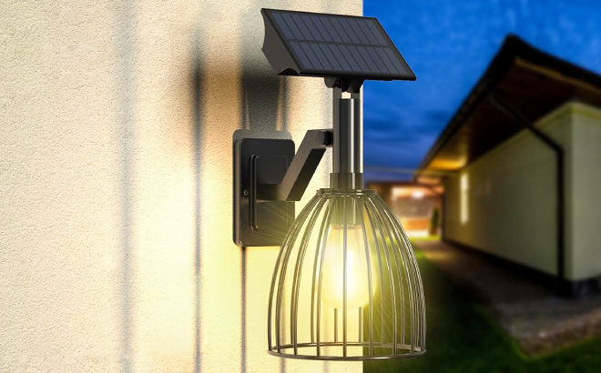 Solar Outdoor Wall Light