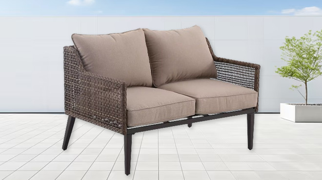 Sonoma Goods For Life Benton Wicker Loveseat