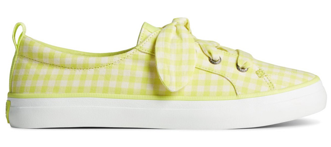 Sperry Crest Vibe Gingham Sneakers