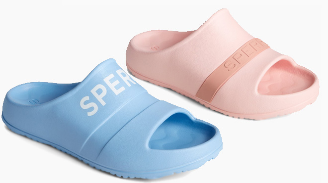 Sperry Float Slide Logo Sandals