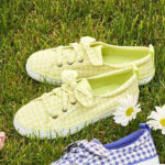 Sperry Womens Crest Vibe Gingham Sneakers