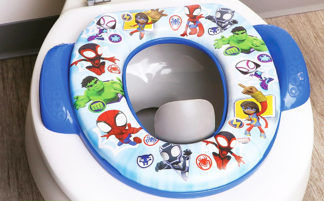 Spidey and His Amazing Friends Team Up Potty Training Seat