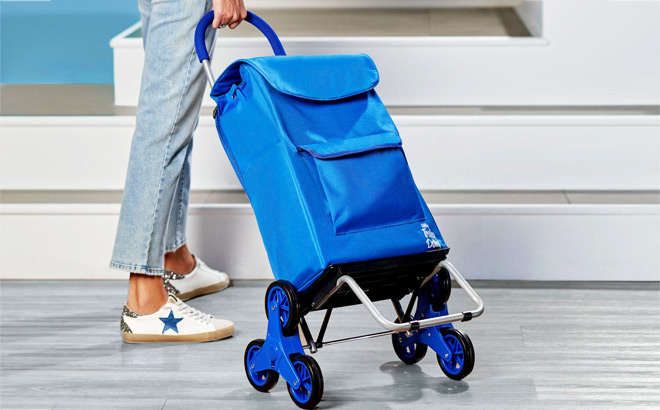 Stairclimber Trolley Dolly with Backpack Straps