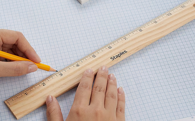 Staples Ruler