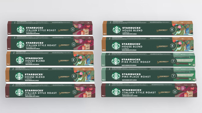 Starbucks by Nespresso Espresso 100 Count