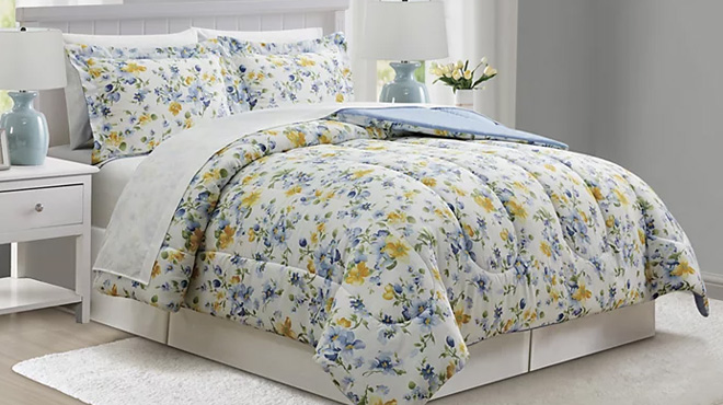 Sunham Kinsely Comforter Set 8 Piece Set