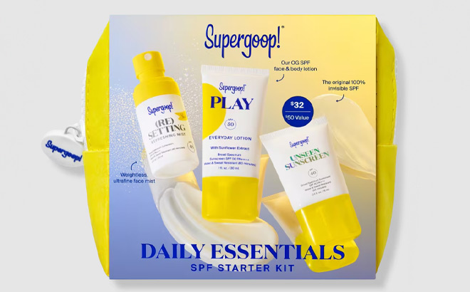 Supergoop Daily Essentials SPF Starter Kit