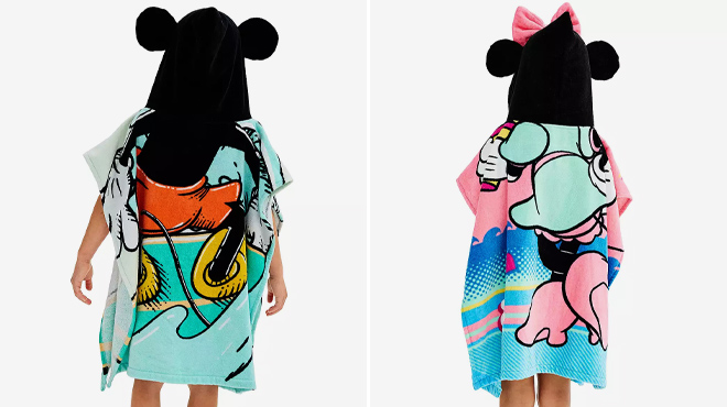 The Big One Disneys Hooded Towel Poncho