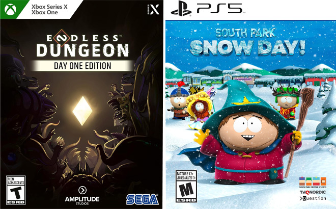 The Endless Dungeon and South Park Video Games