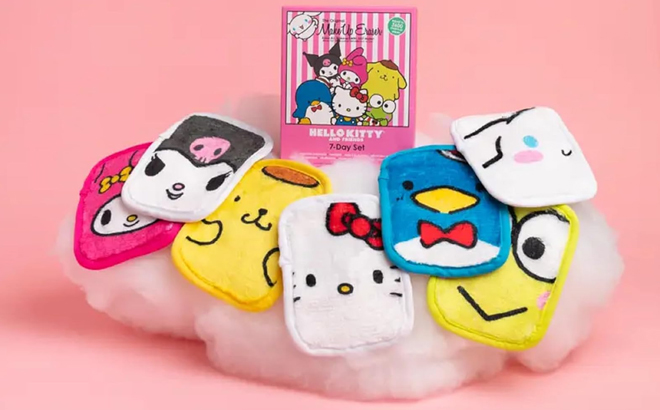 The Original MakeUp Eraser Hello Kitty 7 Day Set 1