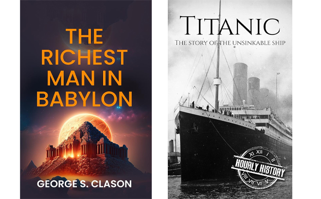 The Richest Man in Babylon and Titanic The Story Of The Unsinkable Ship Books