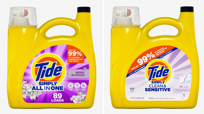 Tide Liquid Laundry Detergents