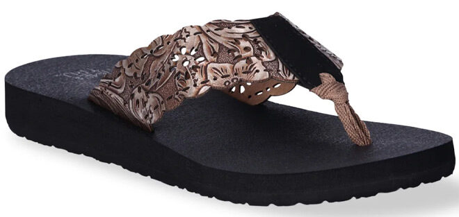 Time and Tru Lifestyle Flip Flop Flat Sandal