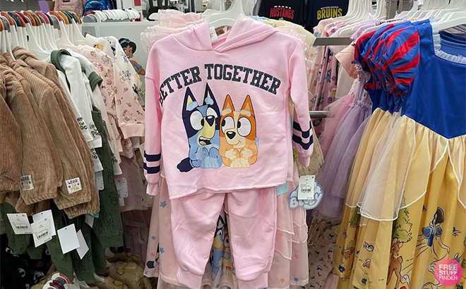 Toddler Girls Bluey Top and Bottom Set at Target