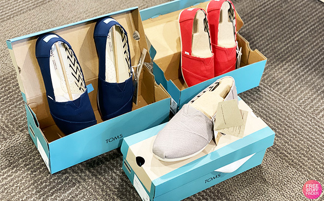 Toms Alpargata Shoes in Three Colors