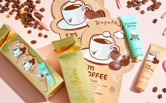 TonyMoly Deja Brew Coffee Skincare Set