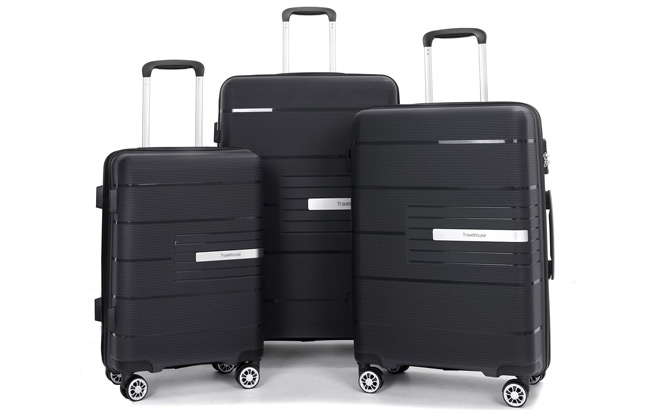 Tripcomp 3 Piece Hardside Luggage Sets