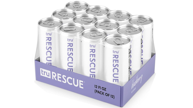 Tru Rescue Seltzer 12 pk Electrolyte Drinks