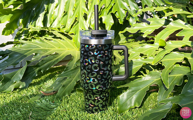 Tumbler in a Garden