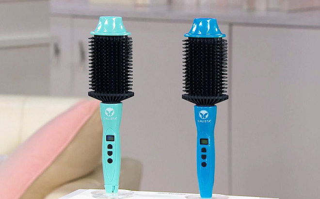 Two Calista Hair Brushes