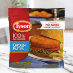 Tyson Fully Cooked and Breaded Chicken Patties 1 62 lb Bag