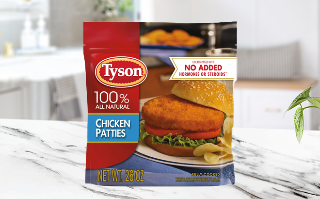 Tyson Fully Cooked and Breaded Chicken Patties 1 62 lb Bag