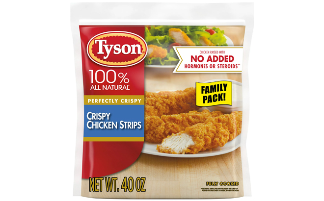Tyson Perfectly Crispy Chicken Strips 2 5 lb Bag