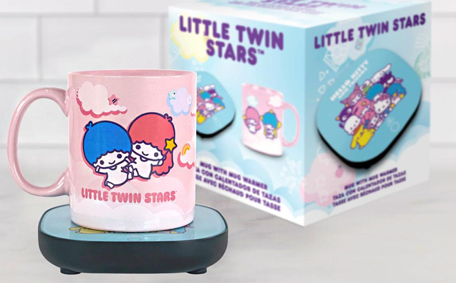 Uncanny Brands Hello Kitty Friends Little Twin Stars Mug and Warmer