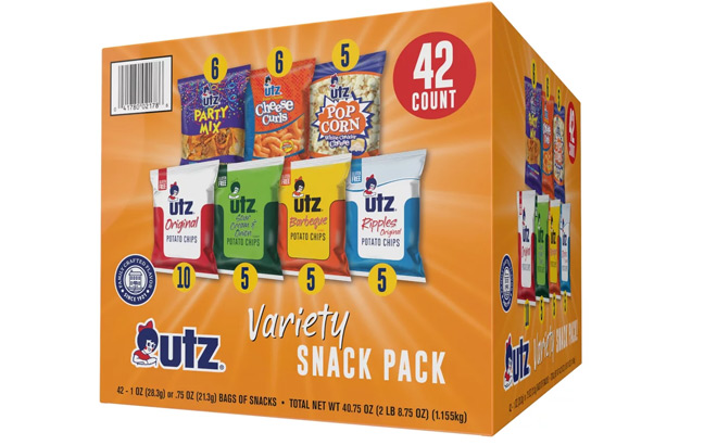 Utz 42 Count Variety Pack