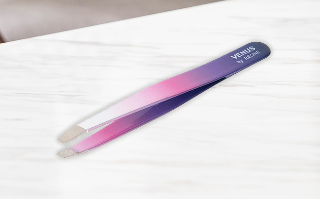 Venus by Regine Handmade Stainless Steel Tweezer in Pink