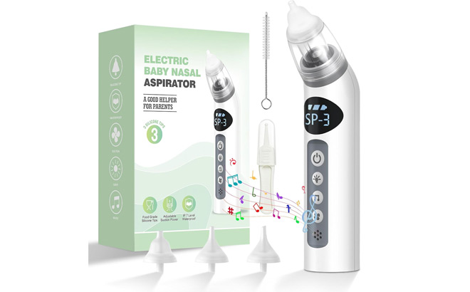 Waterproof Electric Nasal Aspirator for Baby