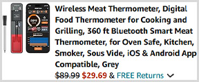 Wireless Meat Thermometer Screenshot