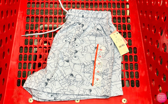 Womens Bluey Graphic Lounge Shorts in a Cart at Target