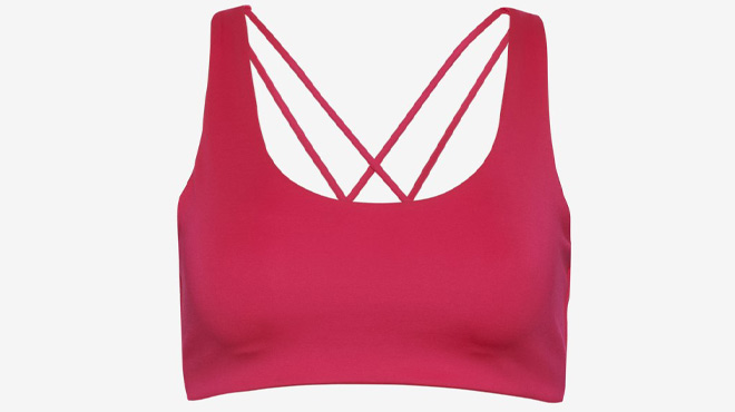 Womens Cozi Strappy Back Sports Bras